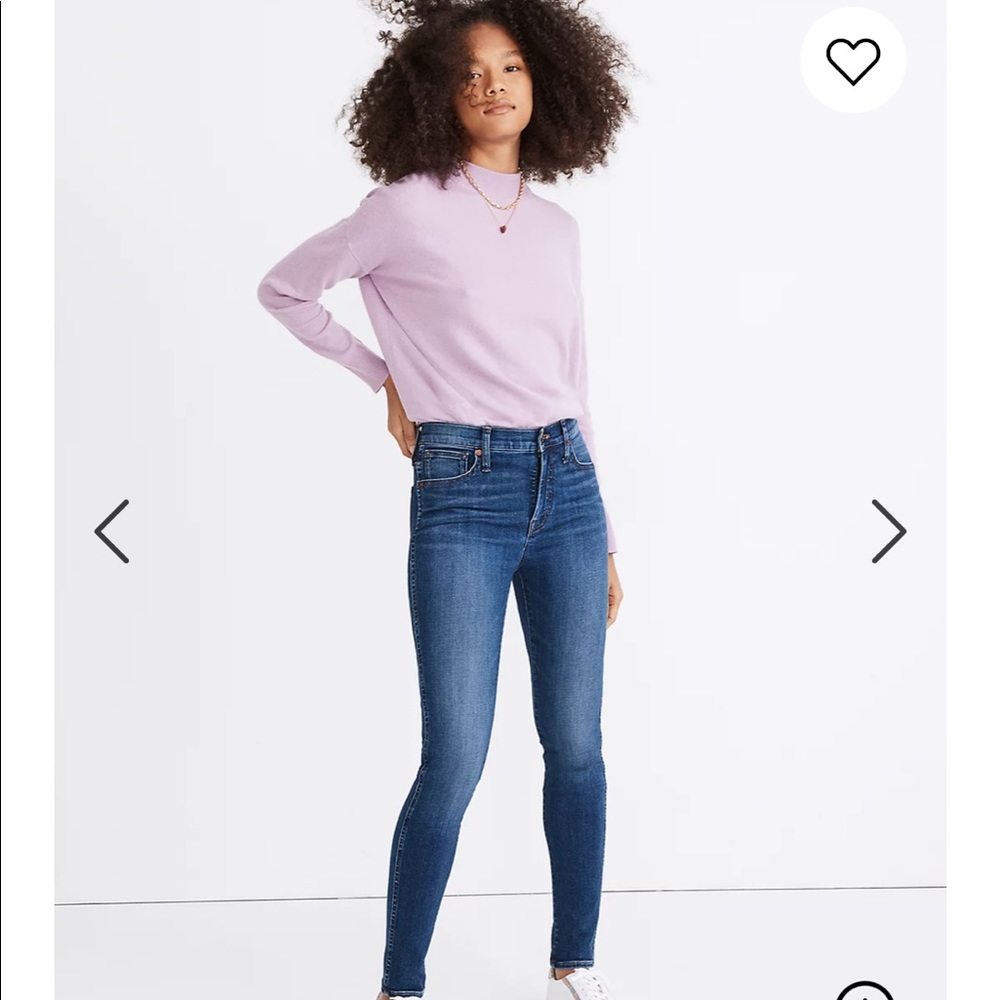 Madewell High Rise Skinny Jeans